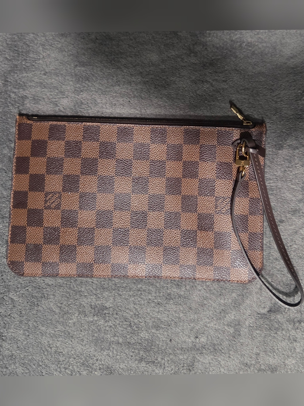 Louis Vuitton Damier Ebene Canvas Neverfull Pochette